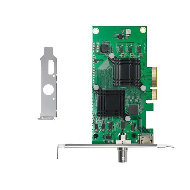 Alt view image 4 of 5 - 4K60 PCIex4 SDI/HDMI Capture Card, PassThrough, Ultra Low Latency 12G SDI Uncompressed Streaming Technology for PS5, PS4 Pro, Xbox Series X/S, Xbox One X, Switch Games& Recording