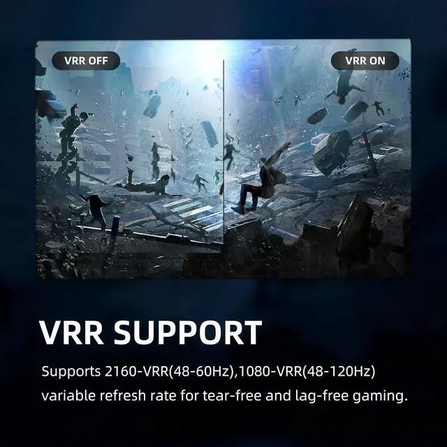 Alt view image 4 of 7 - USB 3.2 4K60 Game Capture Card - 1080P 240 FPS & HDR VRR Passthrough, Near-Zero Latency, OBS Certified, Plug & Play - Record & Stream with PC, PS5, Switch