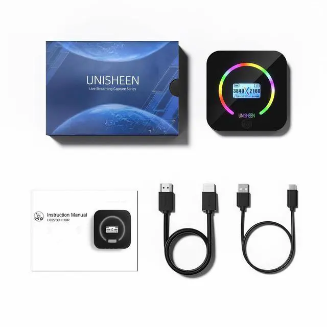 Alt view image 7 of 7 - USB 3.2 4K60 Game Capture Card - 1080P 240 FPS & HDR VRR Passthrough, Near-Zero Latency, OBS Certified, Plug & Play - Record & Stream with PC, PS5, Switch