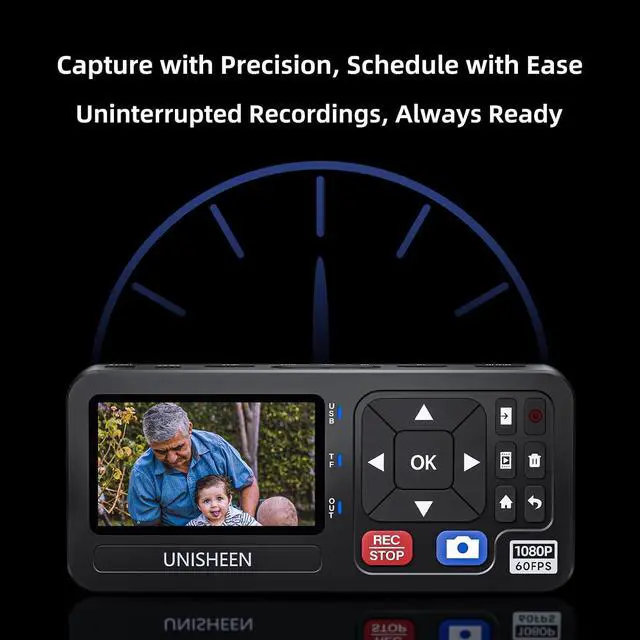 Alt view image 5 of 7 - 4K Capture Box-1080P 60FPS Video to Digital Converter 4K HDMI/CVBS/VGA/YPBPR Inputs Video Recorder Capture from VCR, DVD, VHS Tapes, Hi8, Camcorders, Gaming Systems
