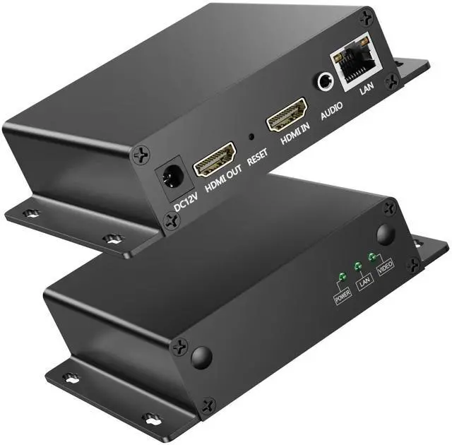 Main image of 1080p60 PoE HDMI Video Encoder, 4K60 Input with Lossless Loop-Out, H.265/H.264 Live Streaming Encoder, HDMI to RTSP/RTMP/SRT/HLS/WebRTC for YouTube Facebook Twitch, ONVIF & Browser Setup