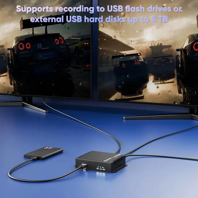 Alt view image 6 of 6 - 4K30 Display Port Video Streaming Encoder-Support UTP/SRT/RTSP/RTMPS/UDP/NVR,2160p30 Output,H.265/H.264 Live Broadcast on YouTube, Facebook, Wowza, Xtream Codes etc.