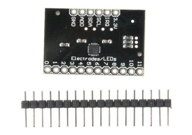 Alt view image 2 of 5 - MPR121 Breakout V12 Proximity Capacitive Touch Sensor Module