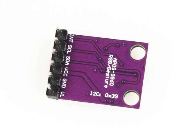 Alt view image 5 of 5 - APDS9960 Proximity Detection Non-Touch Gesture Detection RGB Gesture Sensing Direction Recognition Module Proximity Sensor