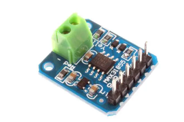 Alt view image 4 of 7 - K-Type Thermocouple Breakout Board MAX31855 Thermocouple Sensor Module Temperature -200°C to +1350°C SPI Interface Digital Direct Readability Temperature