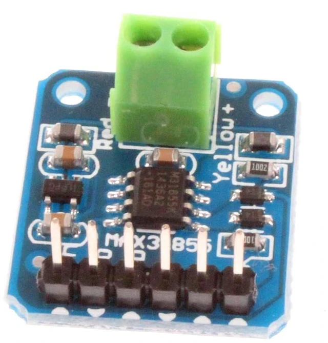 Alt view image 5 of 7 - K-Type Thermocouple Breakout Board MAX31855 Thermocouple Sensor Module Temperature -200°C to +1350°C SPI Interface Digital Direct Readability Temperature