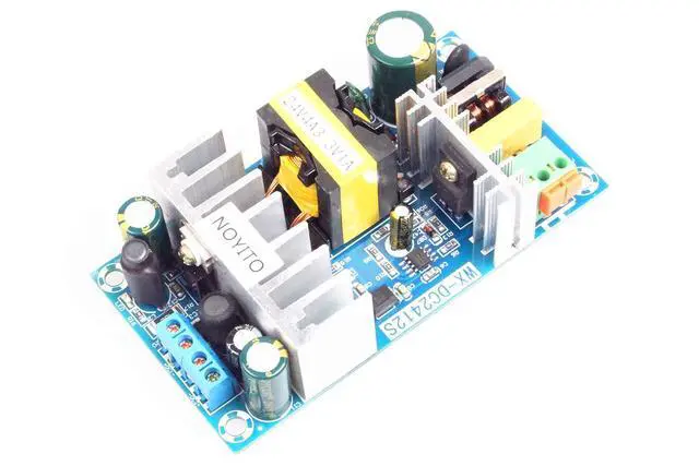 Alt view image 3 of 6 - AC to DC Isolated Power Supply Module DC 24V 4A 3.3 V 1A Dual Output Power AC 120V (90-265V) 50-60Hz to 24V 3.3V 120W Max Industrial Power Module (Dual Output 24V 4A, 3.3V 1A, Blue)