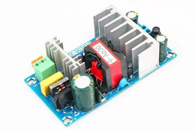 Alt view image 2 of 6 - AC to DC 9V 6A Isolated Power Supply Module AC 120V (110-260V) to DC 9V 6A 54W (Peak 8A) Power Module with Overcurrent Overload Short-Circuit Protection (DC 9V 6A, Blue)