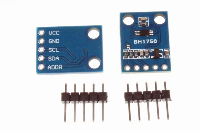 Alt view image 2 of 5 - BH1750 Digital Light Intensity Sensor Module 3V-5V Power (Pack of 2)