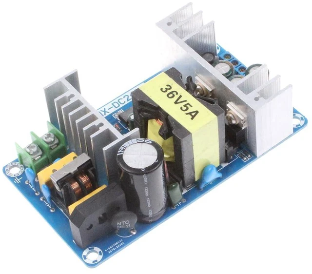 Alt view image 2 of 7 - AC to DC Power Supply Module 36V 5A 180W Max High Power Industrial Power Module AC 120V 100V-240V to DC 36V Power Suitable for Civil Industrial Electrical Power Supply (36V 5A)