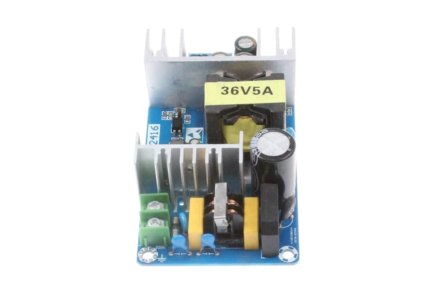 Alt view image 3 of 7 - AC to DC Power Supply Module 36V 5A 180W Max High Power Industrial Power Module AC 120V 100V-240V to DC 36V Power Suitable for Civil Industrial Electrical Power Supply (36V 5A)