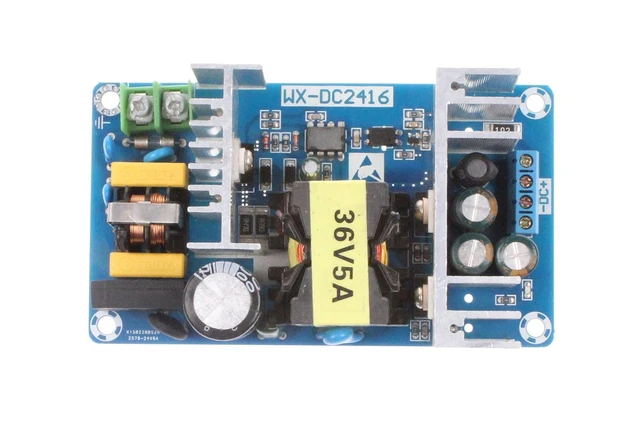 Alt view image 7 of 7 - AC to DC Power Supply Module 36V 5A 180W Max High Power Industrial Power Module AC 120V 100V-240V to DC 36V Power Suitable for Civil Industrial Electrical Power Supply (36V 5A)