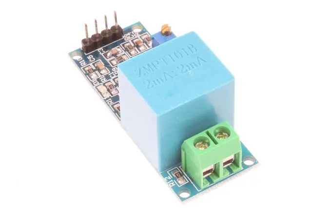 Alt view image 3 of 6 - Voltage Transformer Module Active Single Phase Output Voltage Sensor Module - Measure 0-250V AC Voltage - Output Sine Wave Adjustable