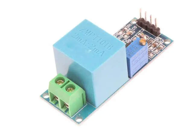 Alt view image 4 of 6 - Voltage Transformer Module Active Single Phase Output Voltage Sensor Module - Measure 0-250V AC Voltage - Output Sine Wave Adjustable