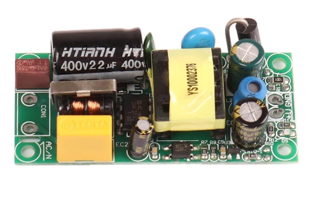 Alt view image 4 of 6 - AC to DC Precision DC 5V 2A 10W Power Supply Module AC 120V 85V-265V 50 60Hz to 5V Isolated Industrial Grade Built-in Power Module(5V 2A)