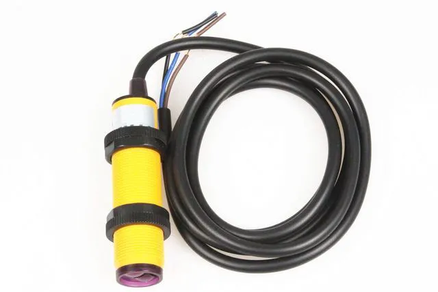 Alt view image 7 of 7 - E3F-DS50C4 Proximity Switch Photoelectric Sensor Switch 50 cm Adjustable Detection Distance Diffuse Reflection Infrared Switch DC 6-36V 3-Wire NPN NO