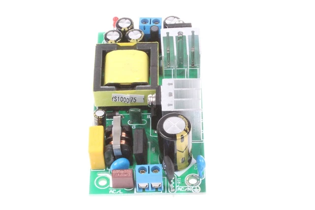 Alt view image 2 of 7 - AC to DC Precision Buck Power Supply Module AC 120V 100V-264V to 12V 2A 2000mA Isolated Step Down DC Module (12V 2A) Green