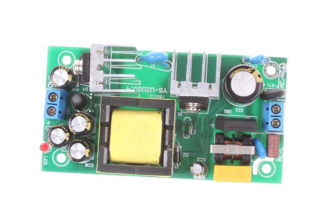 Alt view image 7 of 7 - AC to DC Precision Buck Power Supply Module AC 120V 100V-264V to 12V 2A 2000mA Isolated Step Down DC Module (12V 2A) Green
