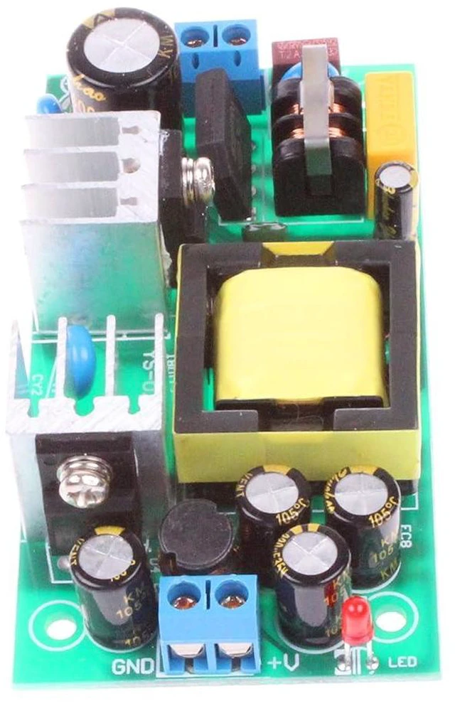 Alt view image 5 of 7 - AC to DC Precision Buck Power Supply Module AC 110V 100V-264V to 24V 1A 1000mA Isolated Step-Down DC Module (24V 1A)
