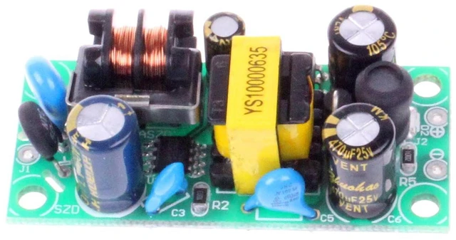 Alt view image 3 of 7 - AC to DC Precision Buck Power Supply Module AC 120V 100V-264V to 12V 500mA Isolated Step-Down DC Module (12V 500mA) Green