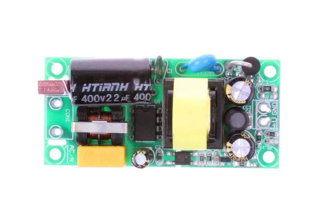 Alt view image 6 of 6 - AC to DC Precision Buck Power Supply Module AC 120V 100V-264V to 12V 1A 1000mA Isolated Step-Down DC Module (12V 1A, Green)