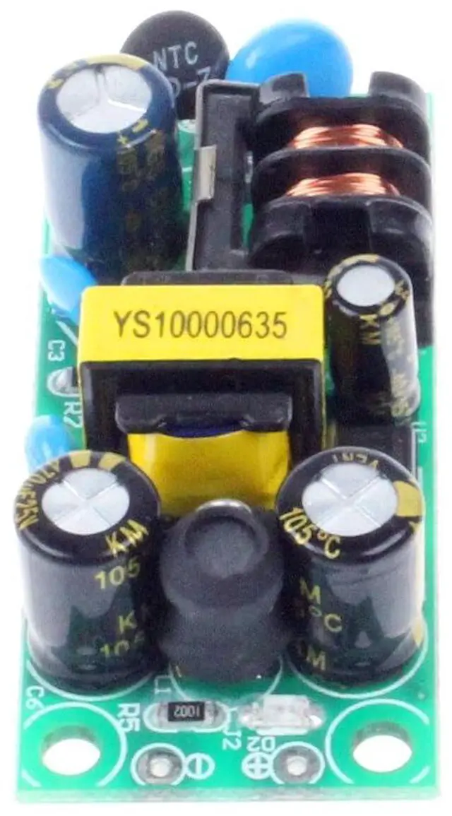 Alt view image 5 of 7 - AC to DC Precision Buck Power Supply Module AC 120V 100V-264V to 12V 500mA Isolated Step-Down DC Module (12V 500mA) Green