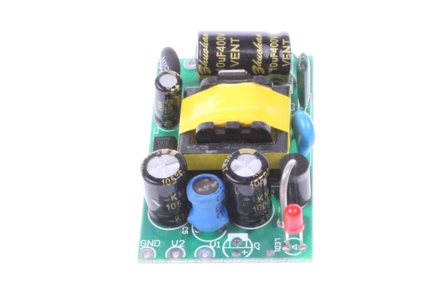 Alt view image 4 of 7 - AC to DC Precision Buck Power Supply Module AC 120V 100V-264V to 5V 1.5A 1500mA Isolated Step Down DC Module (5V 1.5A) Green