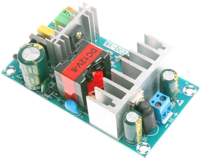 Alt view image 7 of 7 - AC to DC Isolated Power Supply Module AC 120V 90V - 265V to DC 12V 8A 96W Peak 12V 11A 132W Max Power Module with Overvoltage Overload Short-Circuit Protection (12V 8A, Peak 11A)