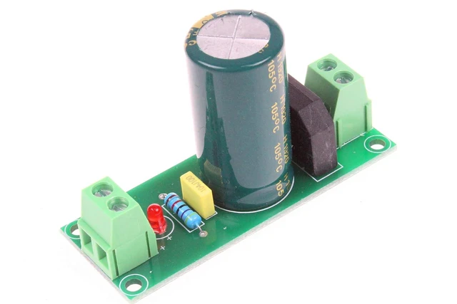 Alt view image 2 of 7 - 50V 4700uF 6A Rectifier Filter Power Board Single Supply Rectifier AC to DC Power Module
