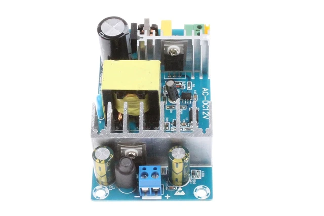 Alt view image 5 of 7 - AC to DC 12V 8A Isolated Power Supply Module AC 120V (85-265V) to 12V 100W Max Power Module with Overcurrent Overload Short-Circuit Protection (12V 8A)