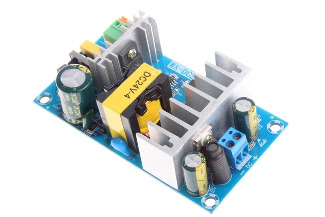 Alt view image 4 of 6 - AC to DC Isolated Power Supply Module AC 120V 90V - 265V to DC 24V 4A 100W Peak 24V 6A 144W Max Power Module with Overvoltage Overload Short-Circuit Protection (24V 4A Peak 6A) Blue