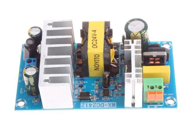 Alt view image 6 of 6 - AC to DC Isolated Power Supply Module AC 120V 90V - 265V to DC 24V 4A 100W Peak 24V 6A 144W Max Power Module with Overvoltage Overload Short-Circuit Protection (24V 4A Peak 6A) Blue