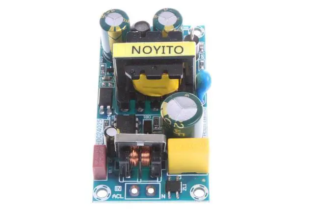 Alt view image 3 of 7 - AC to DC Isolated Power Supply Module AC 120V 100V - 265V to DC 24V 1A 24W Peak 24V 1.5A 36W Max Power Module with Overvoltage Overload Short-Circuit Protection (24V 1A Peak 1.5A)