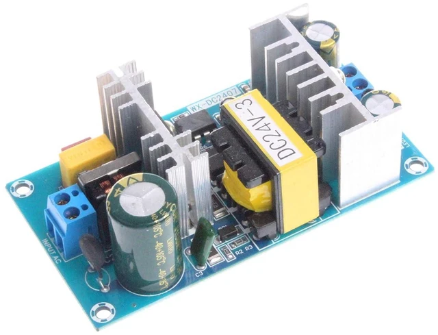 Alt view image 3 of 6 - AC to DC Isolated Power Supply Module AC 120V 110V - 245V to DC 24V 3A 72W Peak 24V 4.5A 108W Max Power Module with Overvoltage Overload Short-Circuit Protection (24V 3A, Peak 4.5A)