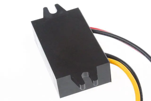 Alt view image 6 of 7 - DC to DC 9V 3A Converter Buck Module 12V 16V 6V-22V Power Converter IP67 Waterproof With Overcurrent Overheat Short-Circuit Undervoltage Protection (Black)