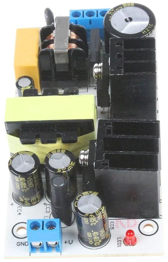 Alt view image 3 of 7 - AC to DC Precision Buck Power Supply Module AC 120V 220V (100V-264V) to 5V 5A 25 watts with Indicator Light Isolated Step-Down Power Module - Upgraded Version (5V 5A)