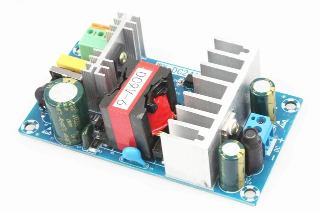 Alt view image 3 of 6 - AC to DC 9V 6A Isolated Power Supply Module AC 120V (110-260V) to DC 9V 6A 54W (Peak 8A) Power Module with Overcurrent Overload Short-Circuit Protection (DC 9V 6A, Blue)