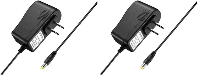 Main image of 8.4V 1A Power Adapter Li-ion Battery Charger with LED Indicator DC 5.5x2.5mm & 2.1mm Port Suitable for 7.2V 7.4V 8.4V 2-String Lithium Batteries (Pack of 2)