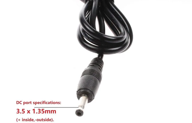 Alt view image 5 of 6 - AC to DC 4.5V 1A 1000mA Adapter Converter AC120V 100-240V to 4.5V Power Supply DC Port 3.5 x1.35mm Wire Length 4.9 ft (Pack of 2)