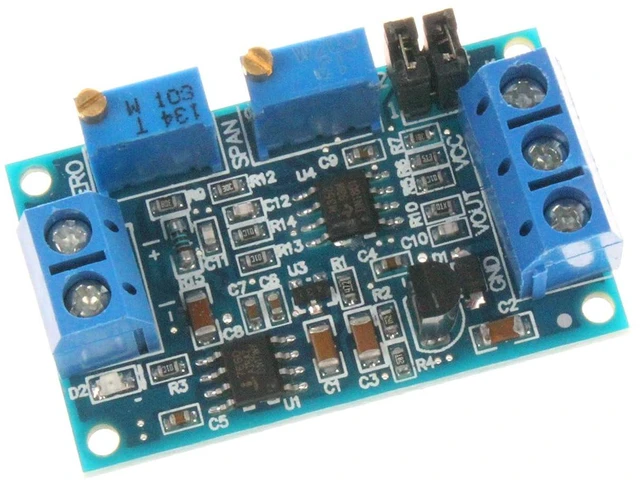 Alt view image 3 of 6 - Current to Voltage Converter Signal Conversion Module 4-20mA 0-20mA to 0-3.3V 0-5.0V 0-10.0V Amp to Volt Transmitter Board