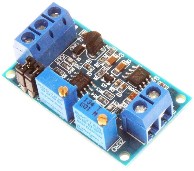 Alt view image 5 of 6 - Current to Voltage Converter Signal Conversion Module 4-20mA 0-20mA to 0-3.3V 0-5.0V 0-10.0V Amp to Volt Transmitter Board