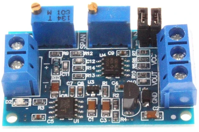 Alt view image 6 of 6 - Current to Voltage Converter Signal Conversion Module 4-20mA 0-20mA to 0-3.3V 0-5.0V 0-10.0V Amp to Volt Transmitter Board