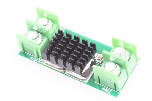 Alt view image 5 of 6 - 15A Anti-backflow Diode Constant Current Power Supply Module DC 5-60V Suitable for Battery Solar Charging Anti-backflow Green