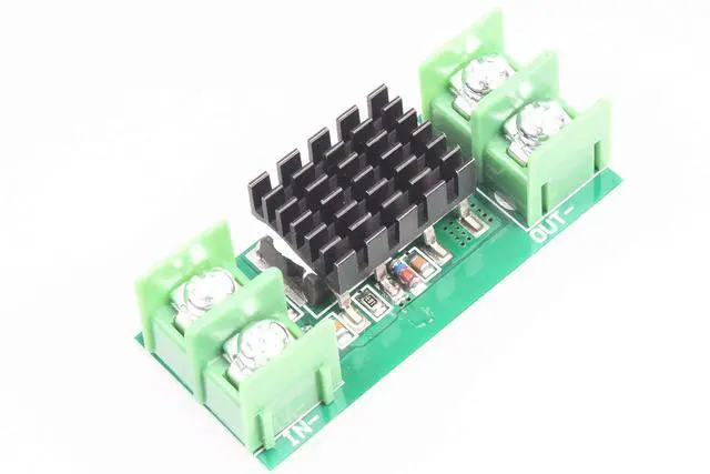 Alt view image 3 of 6 - 15A Anti-backflow Diode Constant Current Power Supply Module DC 5-60V Suitable for Battery Solar Charging Anti-backflow Green