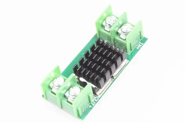 Alt view image 4 of 6 - 15A Anti-backflow Diode Constant Current Power Supply Module DC 5-60V Suitable for Battery Solar Charging Anti-backflow Green