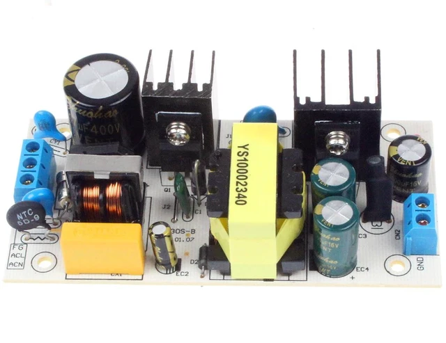 Alt view image 2 of 7 - AC to DC Precision Buck Power Supply Module AC 120V 100V-264V to 9V 4A 4000mA Isolated Step-Down DC Module (9V 4A) Green