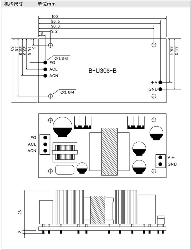 Alt view image 7 of 7 - AC to DC Precision Buck Power Supply Module AC 120V 100V-264V to 9V 4A 4000mA Isolated Step-Down DC Module (9V 4A) Green
