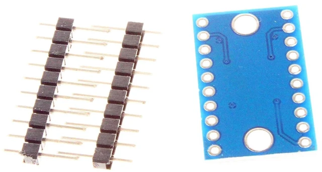 Alt view image 7 of 7 - TXS0108E High Speed Full Duplex 8 Channel Level Conversion Module 3. 3V 5V 8-Bit 8 CH Logic Level Bi-Directional Converter Module (Pack of 10)