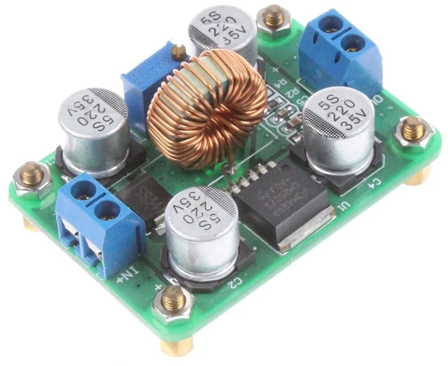 Alt view image 6 of 6 - DC to DC Boost Module 3.5-30V to 4-30V 5A Adjustable LM2587 Boost Regulator Step-up Power Converter Power Supply Module Board for Solar Panel Car Battery