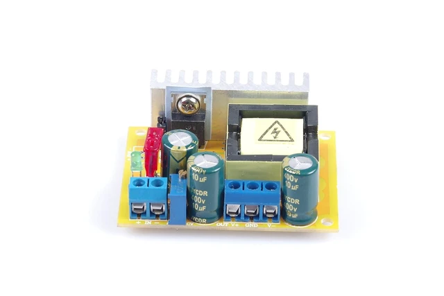 Alt view image 2 of 7 - High-Voltage Power Supply Module DC-DC ±45-390V Adjustable Step-Up ZVS Capacitor Charge Ultra High Voltage Adjustable Output